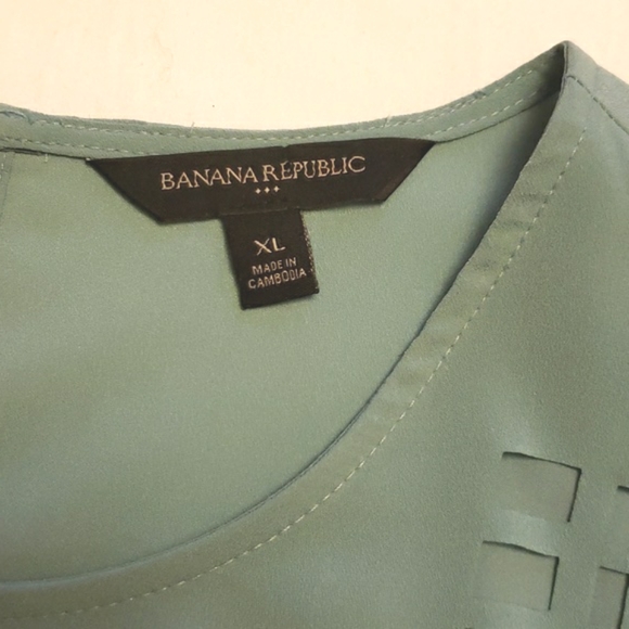 Lovely Banana Republic Blouse Top XL EUC - Picture 4 of 9